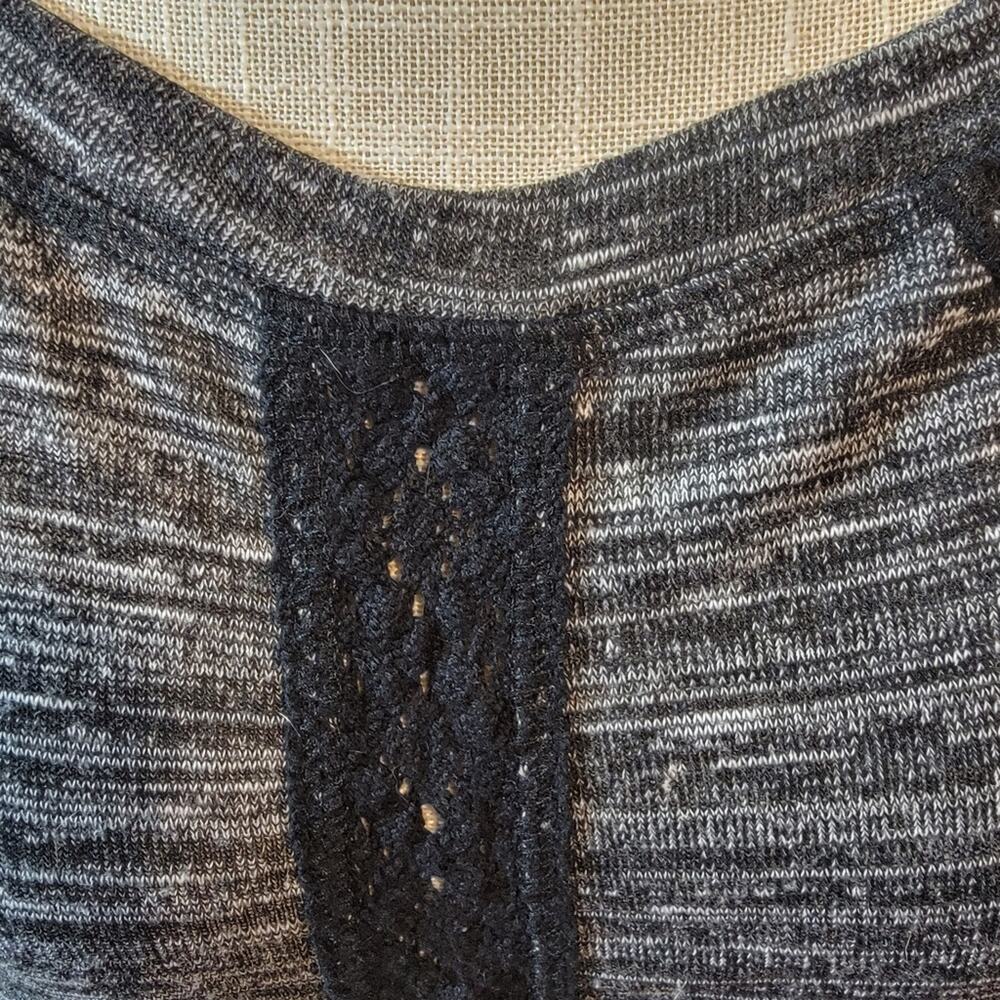 Harley Davidson Lightweight Pullover Grey/Black Long Sleeve Sweater Size Small - Picture 3 of 5